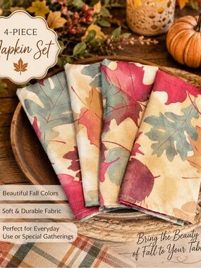 🍁 Cozy Up Your Table with These Leafy Beauties 🍁